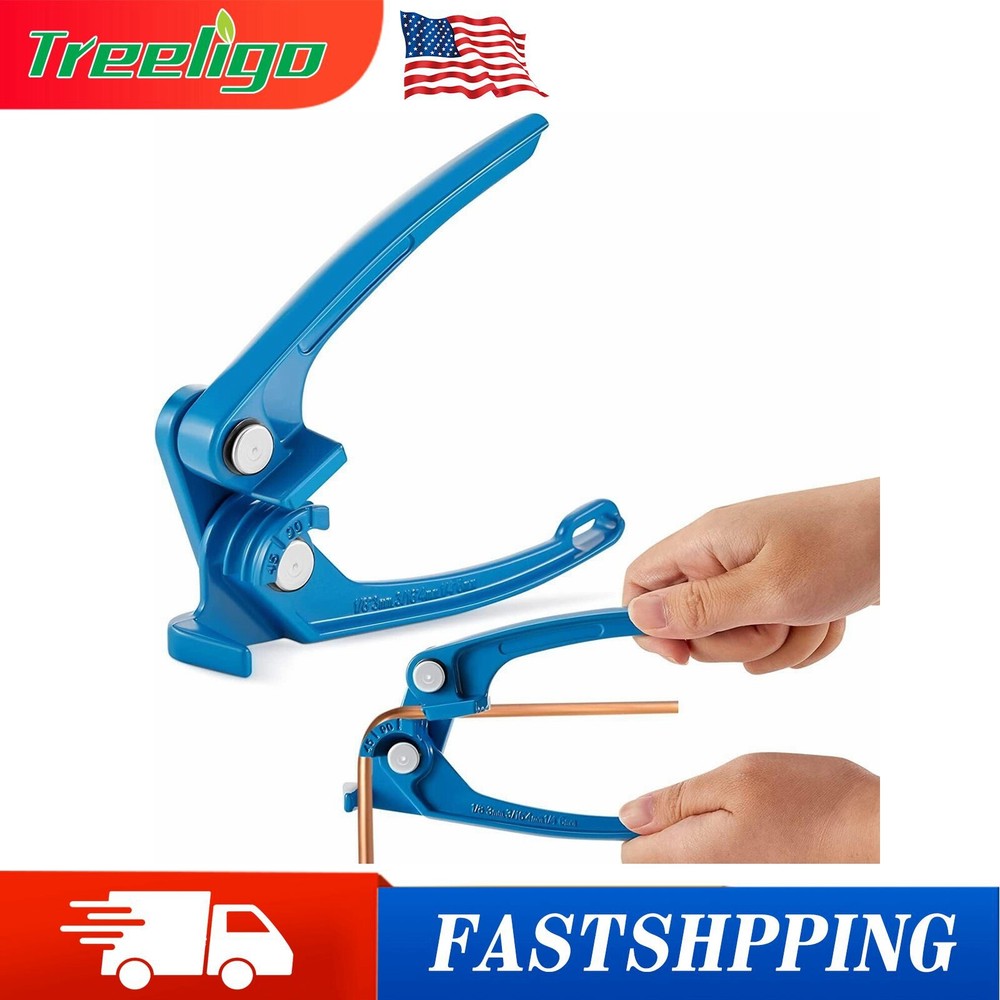 3 in 1 Copper Bender 1/8&Prime; 3/16&Prime; 1/4&Prime; 90 Degress Straight Angle Plumbing Tools