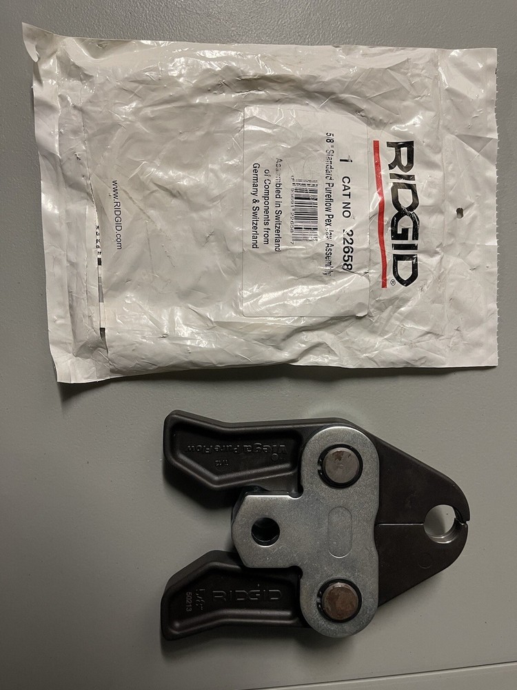 Rigid press tool jaws 5/8