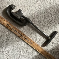 Vintage Rigid No. 2 Heavy Duty No. 1 & 2 Pipe Cutter Tool 1/8&Prime; To 2&Prime; USA 🇺🇸