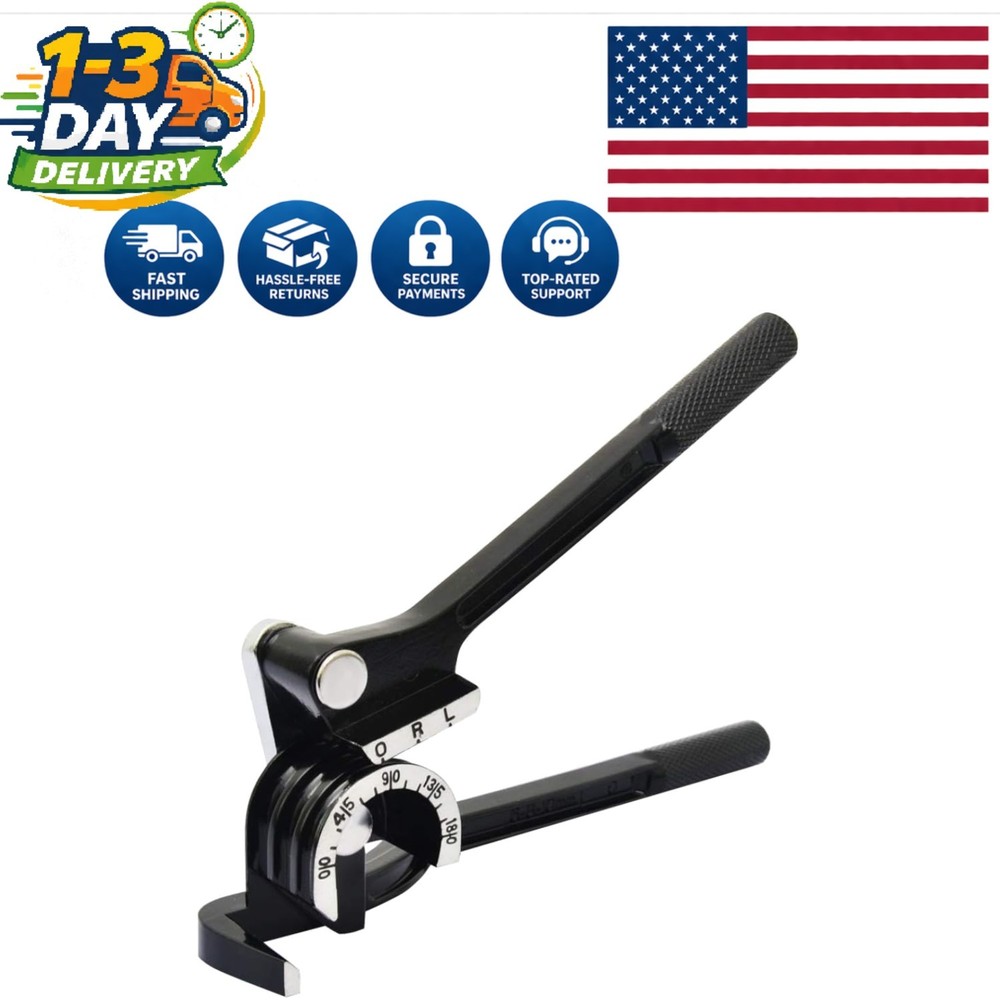 3-in-1 Adjustable Tubing Bender with Non-Slip Handle &ndash; Ideal for HVAC & Plumbing