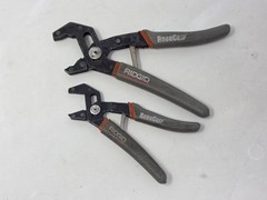 VTG 2 Ridgid Robogrip Pliers USA Tested Work Well &ndash; Good Condition !