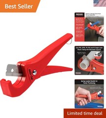 Ridgid 23488 PC-1250 Single Stroke Plastic Pipe Cutter (1/8&rdquo; to 1-5/8&rdquo;)