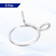 Fuel Line Hose Clips, 5Pcs 36mm 304 Stainless Steel Tubing Spring Clamps