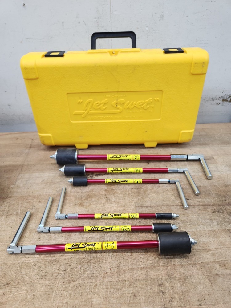Jet Swet 6100 Kit Sizes 1/2&Prime;-2&Prime; Jet Swets Kit (6 Tools)