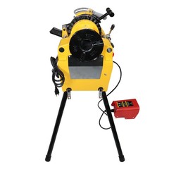 Steel Dragon Tools&reg; 7090 2&Prime; Pipe Threading Machine with Cart and Foot Pedal