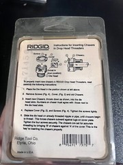 RIDGID 1 &ndash; 1/4&Prime; NPSM Alloy Steel Pipe Dies 37975