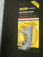 General Tools 129X Mini Tubing Cutter 1/8-7/8&Prime; 3-22mm, Free Shipping