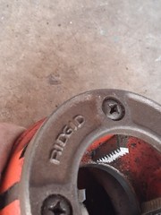 Ridgid 12-R, 1-1/4&Prime; Pipe Threader Die Cutting Edges In Great Condition