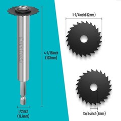 Durable Inside Pipe Cutter for PVC & Plastic with Saw-Tooth Blades &ndash; 2 Included