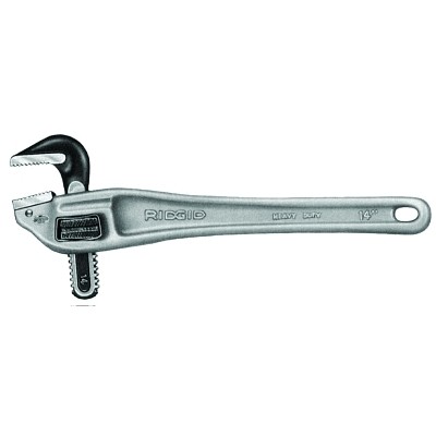 Offset Pipe Wrench, 14 in, Alloy Steel Jaw Ridge Tool Company 31120 95691311207