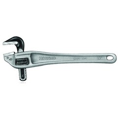 Offset Pipe Wrench, 14 in, Alloy Steel Jaw Ridge Tool Company 31120 95691311207