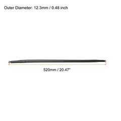 12.3mm OD a Type Spring Tube Bender 520mm Long for 16mm 3/8&Prime; PVC Pipe