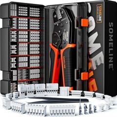 Crimp Tool Connector Kit, JST-SH 1.0mm/PH 2.0mm -21 Types Connector Set 32-22 AW