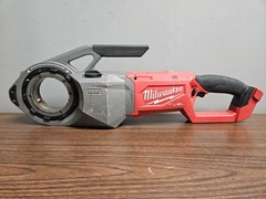Milwaukee M18 FUEL 2874-20 Pipe Threader Tool w/ Ridgid 1&Prime; & 1-1/4&Prime; Dies Only