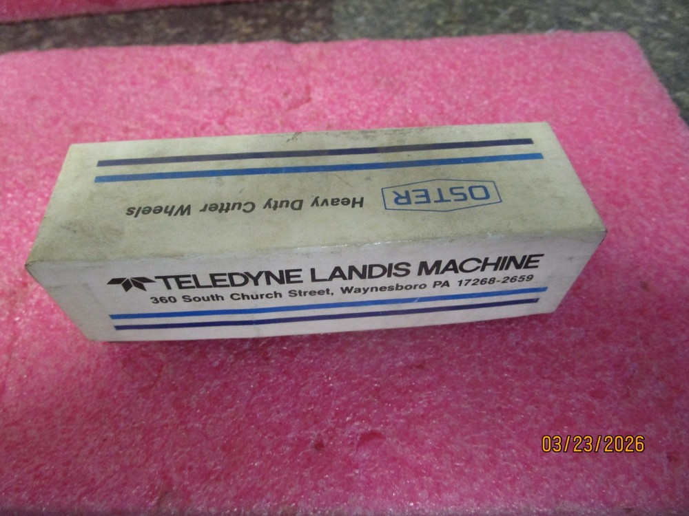 Qty (4) NEW Teledyne Landis Oster Heavy Duty Cutter Wheels 65496