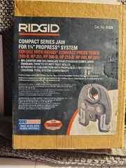 Ridgid 31228 1 1/4&Prime; Compact Series Jaws for ProPress Press Copper Pipe