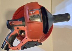 Milwaulkee Cordless Drain Snake Auger