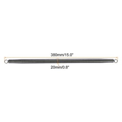 
Spring Tube Bender Steel 380 mm/15.0 Inch Long 21 mm 0.83 Inch PVC Pipe