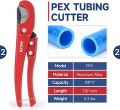KIT-BJ02 One-Handed PEX Crimping Tool Kit &ndash; 34 Pieces for Efficient Plumbing