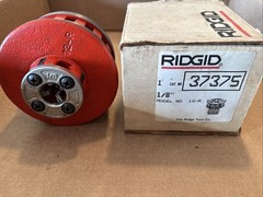Ridgid 37375 1/8 NPT Hand Threader Die Head Brand New In Box New Dies