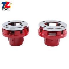 7 Size W/ Handle Pipe Threader Threading BSPT Pipe Threader 3/8&Prime; To 2&Prime; Dies Set
