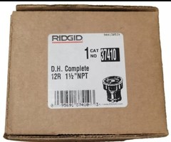 Ridgid 37410 12R NPT 1-1/2&Prime; NPT 11-1/2 Tpi Pipe Threading Die Head