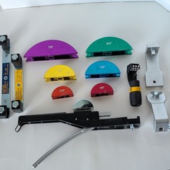 Yellow Jacket Alloy Ratchet Tube Bender Kit Manual 63331 1/4-7/8in W/ Reverse