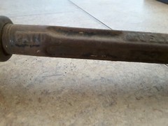Vintage Ratcheting Pipe Reamer Mueller Decatur ILL Plumbing Tool Cast USA F388