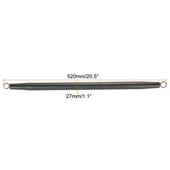 
Spring Tube Bender Steel 520 mm/20.5 Inch Long 28 mm 1.10 Inch PVC Pipe