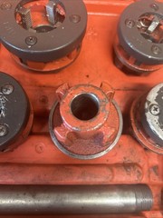 TEKTON 7574 Ratchet Pipe Threader Set, NPT USA 1/4&Prime;-1&Prime; RIDGID STYLE 260518
