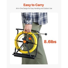 Uimoso Sewer Inspection Camera with 30M Cable and 4.3-Inch LCD Display