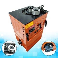 110V 3KW Electric Hydraulic Steel Rebar Bending & Cutting Machine 1-1/4&Prime; 0-180&deg;