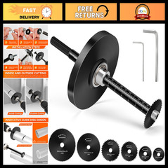 Adjustable Inside Pipe Cutter Tool Set for PVC & ABS &ndash; 6 Blades, Depth Gauge