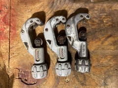 Ridgid No. 150 1/8&Prime; OD to 1-1/8&Prime; OD Constant Swing Tubing Tube Cutter Lot of 3