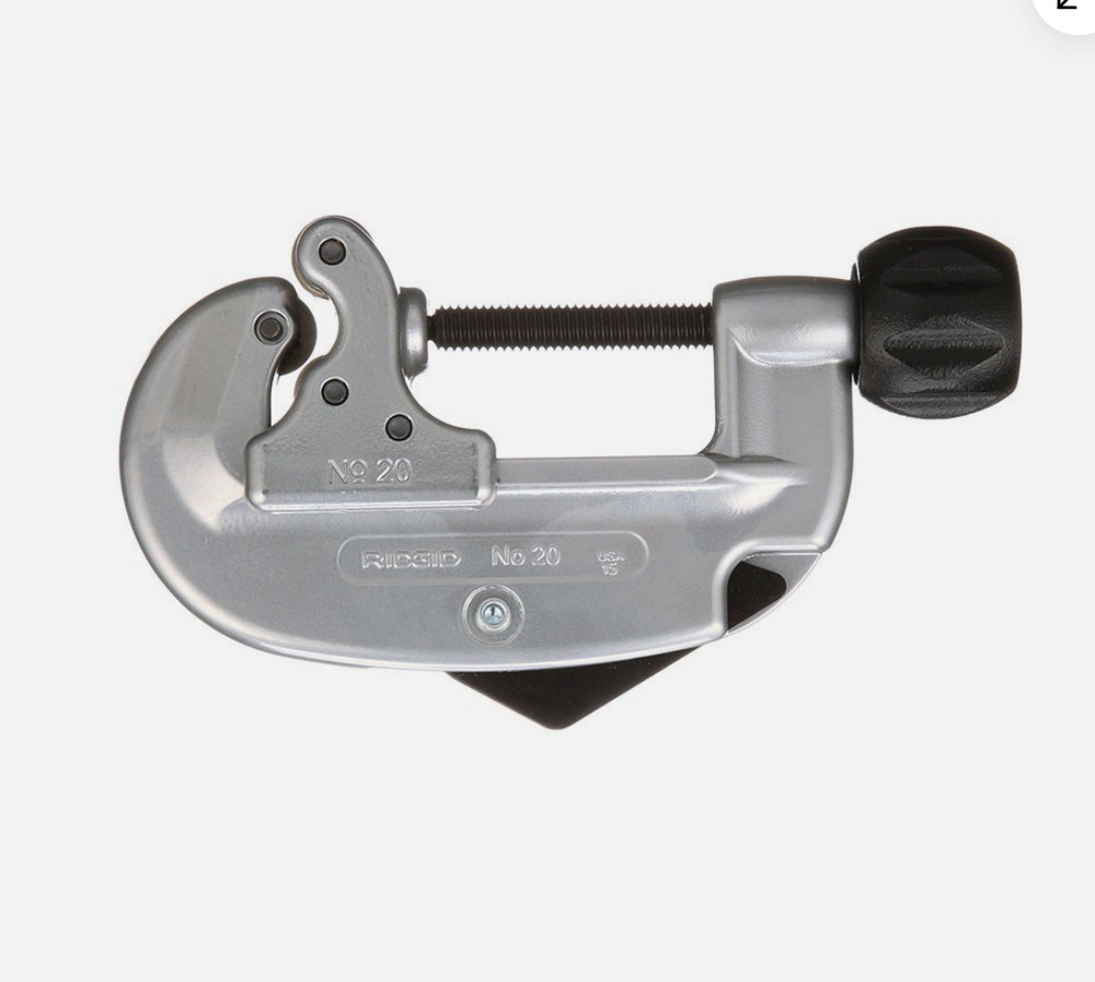 Ridgid 32935 #20 Tubing & Conduit Cutter with Heavy-Duty Wheel, 5/8&Prime; &ndash; 2-1/8&Prime;