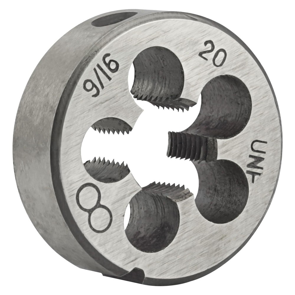 9/16&Prime;-20 UN Round Die Right Hand Machine Thread Die 9/16 x 20 Threading Tool