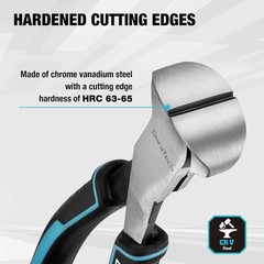 7&Prime; Nail Puller, End Cutting Pliers, Nail Remover Tool, End Nippers | Cr-V Steel,
