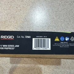 Ridgid 3/4In Mini Jaw For Rp 115 Propress