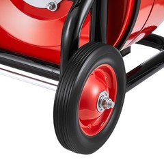Uimoso Drain Cleaning Machine 100FT x 3/4Inch with Auto Feed and Multiple Wheels