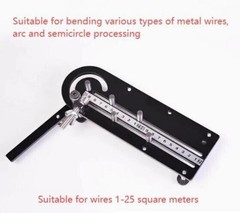 Mini Manual Cable Bender 1-25mm&sup2; Small Wire Bending Machine Electrician Tool