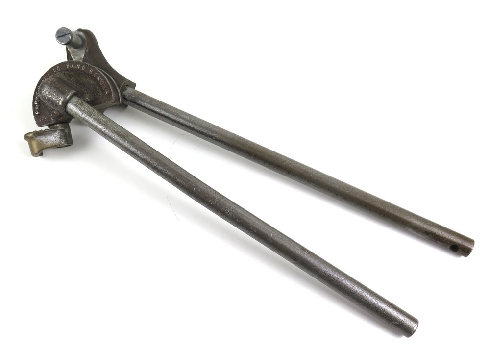 Vintage Parker Tools No. 10 &ndash; 20&Prime; Pipe Tube Hand Tubing Bender