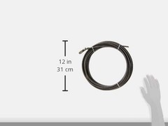 Drain Cleaning Cable 5/16&Prime; x 35ft, Flexible Sewer Auger, Heavy-Duty Pipe Cleaner
