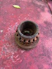 Ridgid 12-R 2&Prime; NPT 37415 Ratchet Pipe Threader Die Head Used