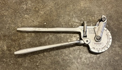 RIDGID 358 5/8 Diameter Ratcheting Tubing Tube Bender Bending Tool 3&Prime; Radius USA