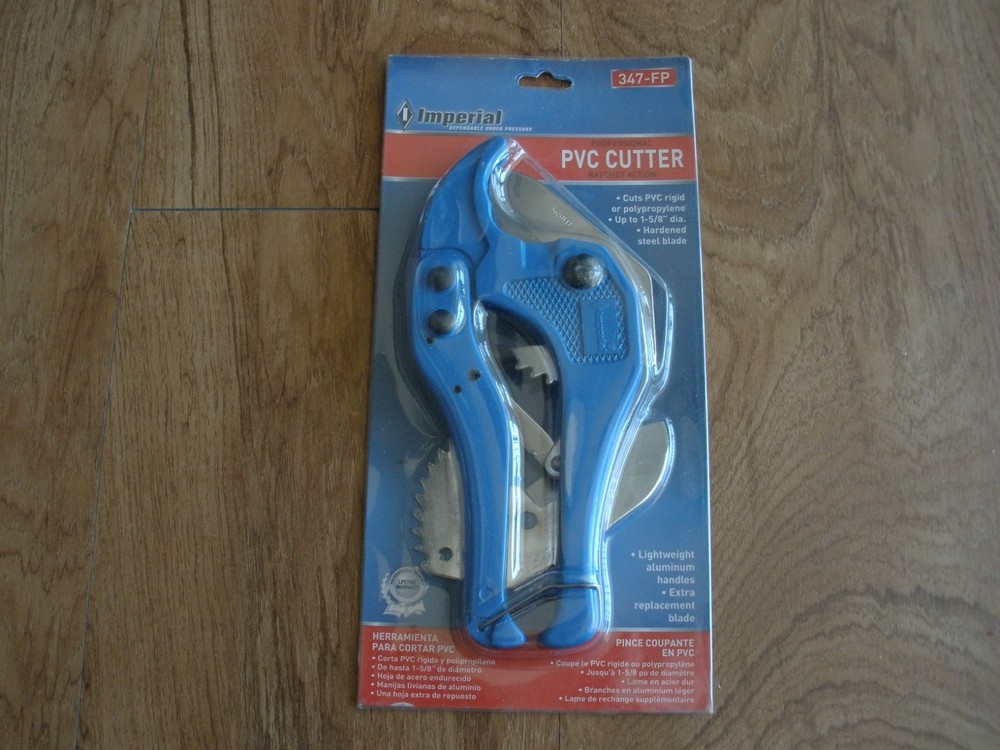 IMPERIAL Professional PVC Cutter, 347-FP, NEW