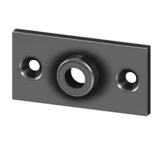 EMPIRE 41AB0050 Hanger Flange Plate 1/2&Prime; Malleable Iron Bolt Thread