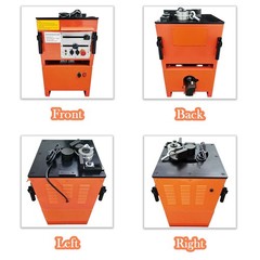 110V 1.7KW RBC-25 Rebar Bender and Cutter 0.16&Prime;-0.98&Prime; Steel Bar Bending Machine