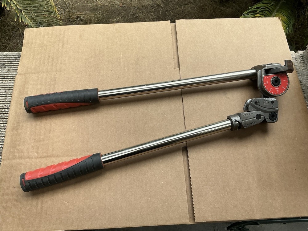 Ridgid 606 Heavy-Duty Instrument Bender for 3/8&Prime; Stainless Steel & Hard Tubing