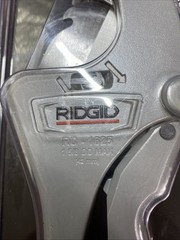 RIDGID RC-1625 Up To 1 5/8&Prime; Ratcheting Plastic Pipe and Tubing Cutter New Sealed