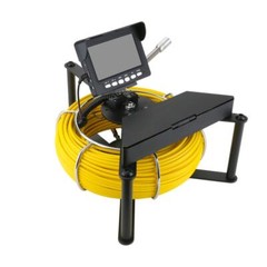 30M Sewer Drain Camera Endoscope 4.3inch Monitor 17mm Pipe Inspection Camera